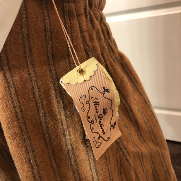 Miss Patina Striped Pinafore Dress - Picture 5 of 5